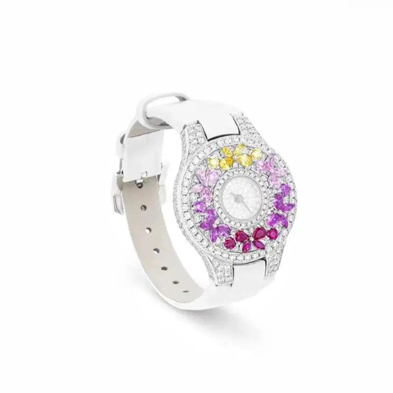 Luxury Diamond Emerald Women’s Watch