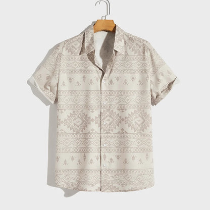 Striped Print Casual Shirt