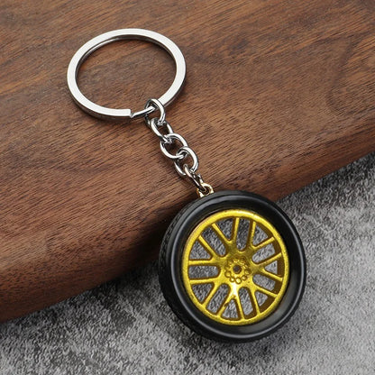 Creative Gear Head Keychain Speed