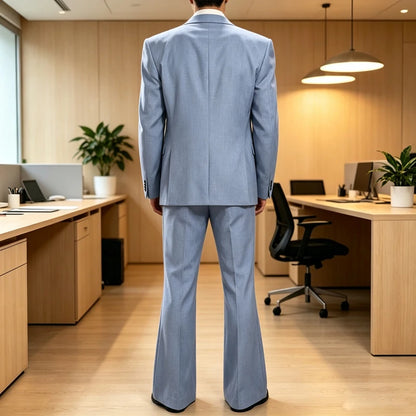 Vintage Peak Lapel Slim Suit