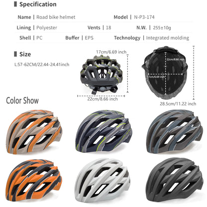 USB Rechargeable LED Bike Helmet
