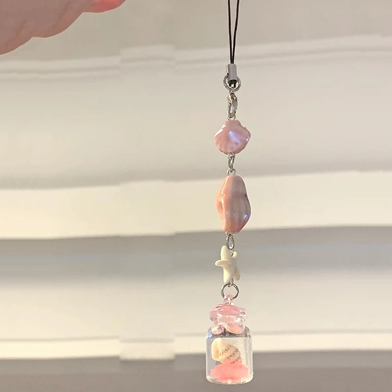 Cute Wind Chime Pendant Keyring