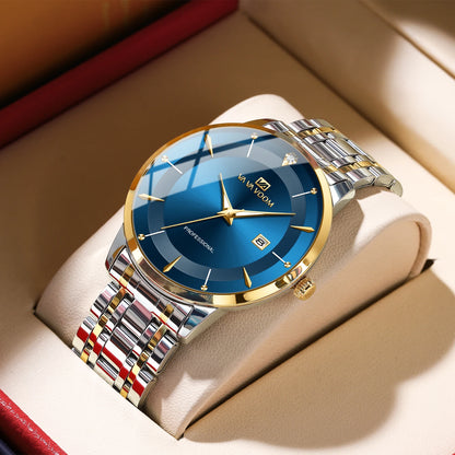 Luxury Rhinestone Men’s Watch