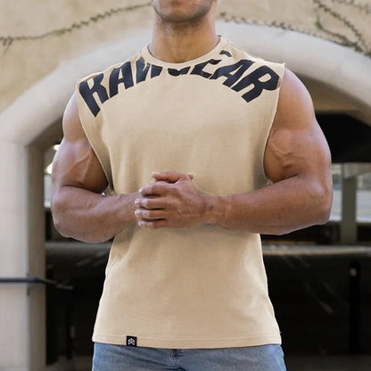 Summer Cotton O-Neck Sleeveless Tank