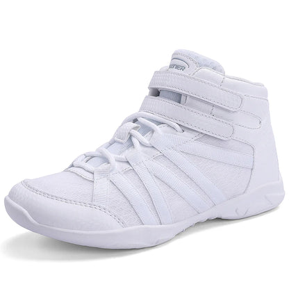 White High-Top Cheer Shoes