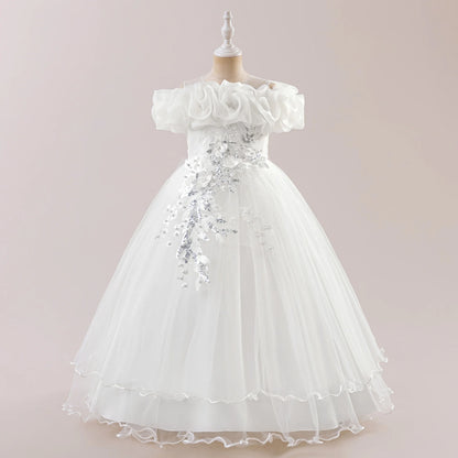 Princess Floral Pink Dress