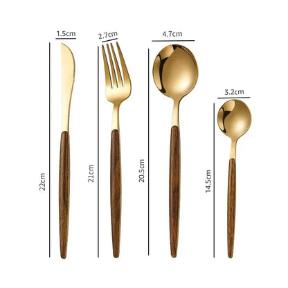 Metal Western Fruit Cutlery Set