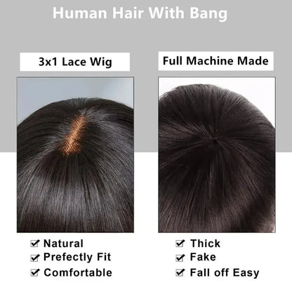 Middle Part Lace Wig