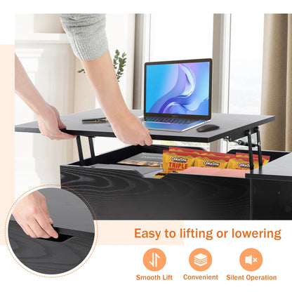Adjustable Wood Coffee Table