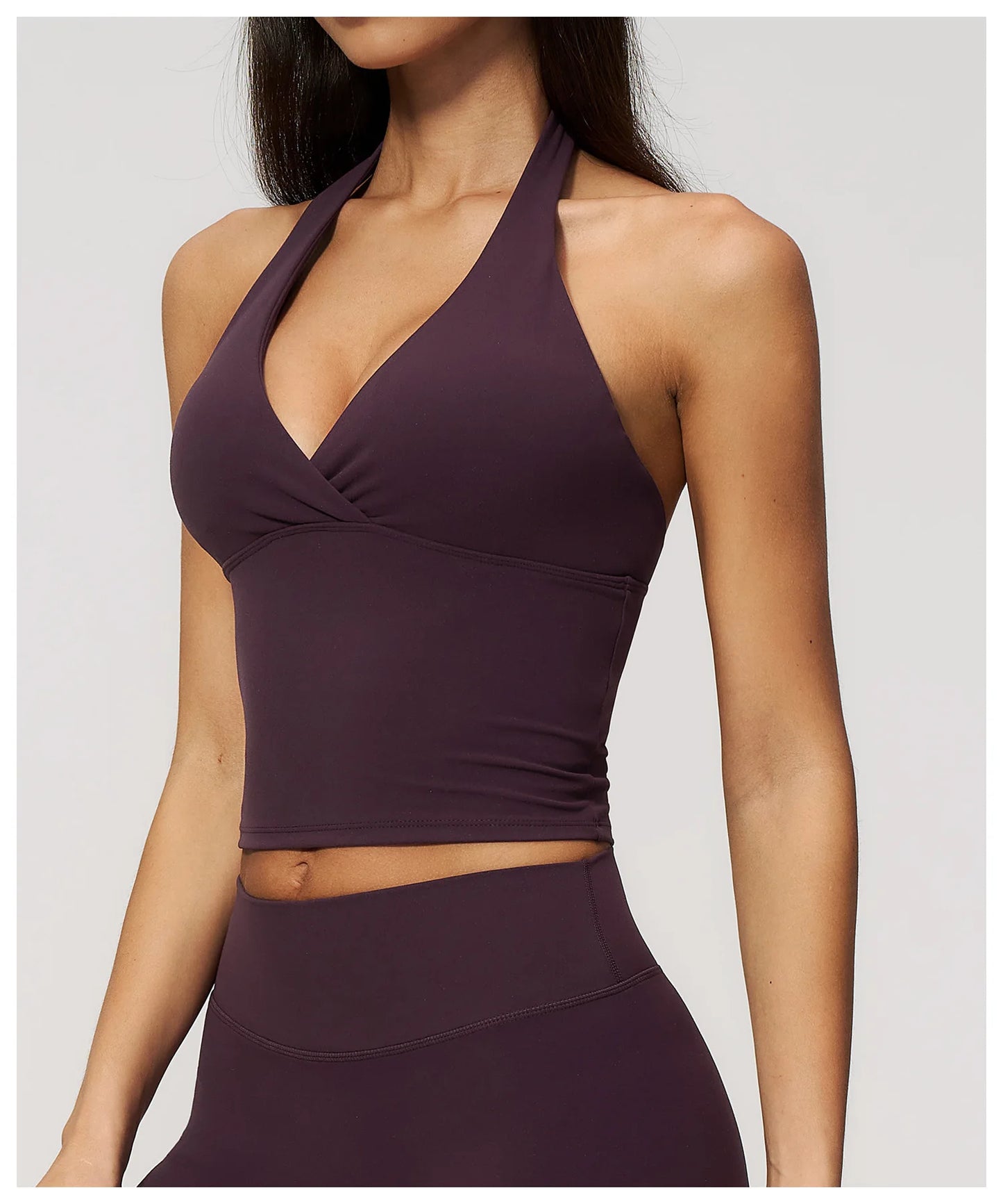Hanging Neck Yoga Tops Sports