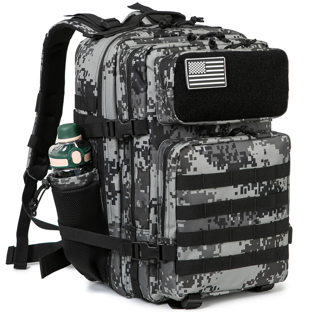 Tactical Molle Backpack with Bottle Holder