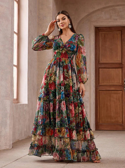 Printed Maxi Dress