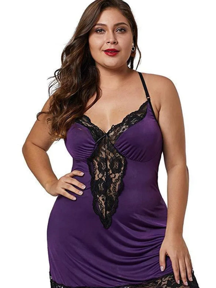 Lace Nightdress Set