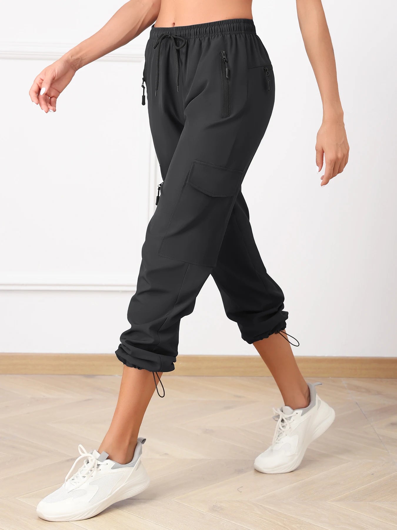 Water-Resistant Zip-Pocket Hiking Pants