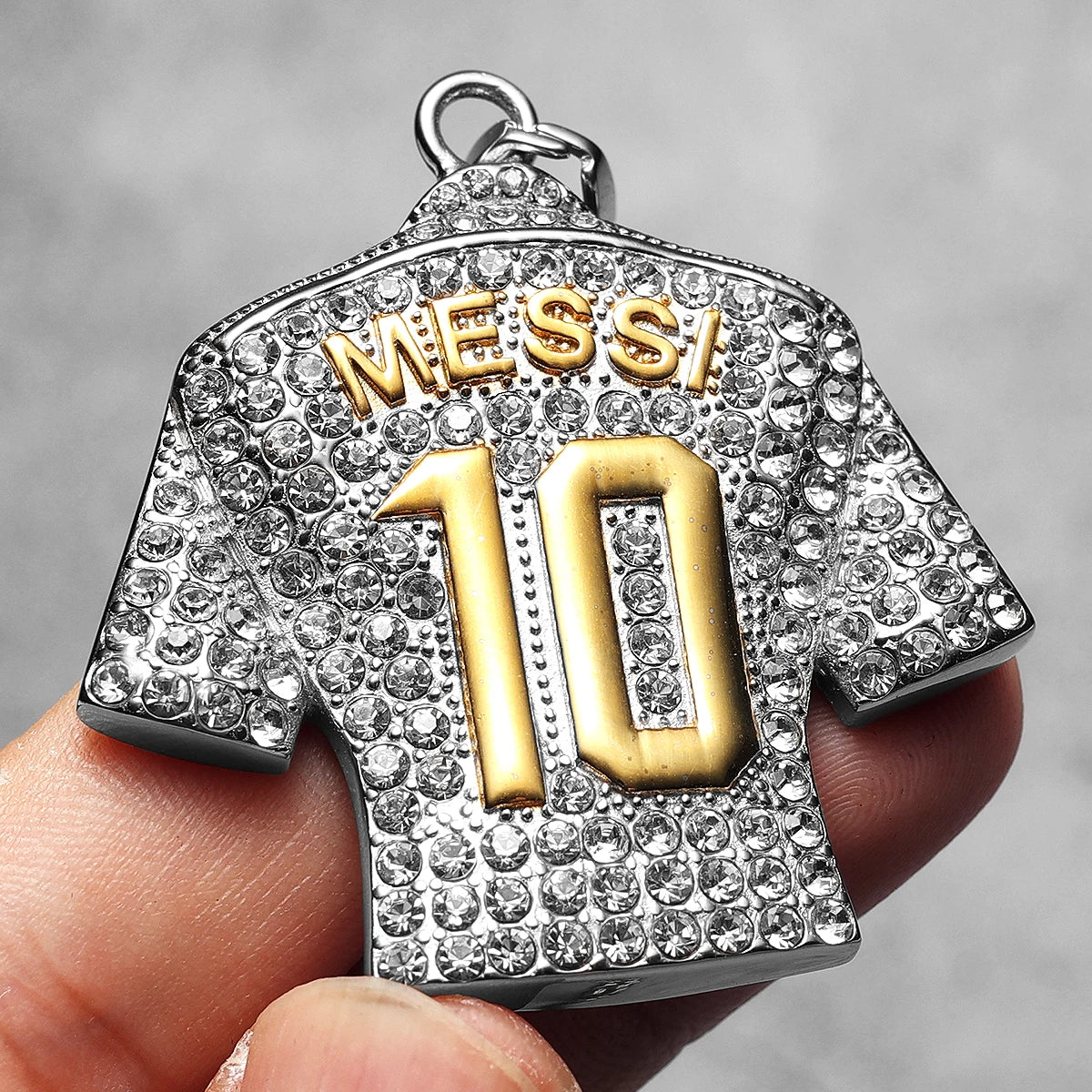 Metal Jersey Stainless Steel Pendant Party