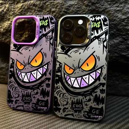 Pokémon Gengar Frosted Case for iPhone 17 Air | 17 Pro Max | 16 Pro Max | 16 Pro | 15 Pro Max | 15 Pro | 14 Plus | 14 Pro | 13 Pro | 12 Mini | 11 Pro Max