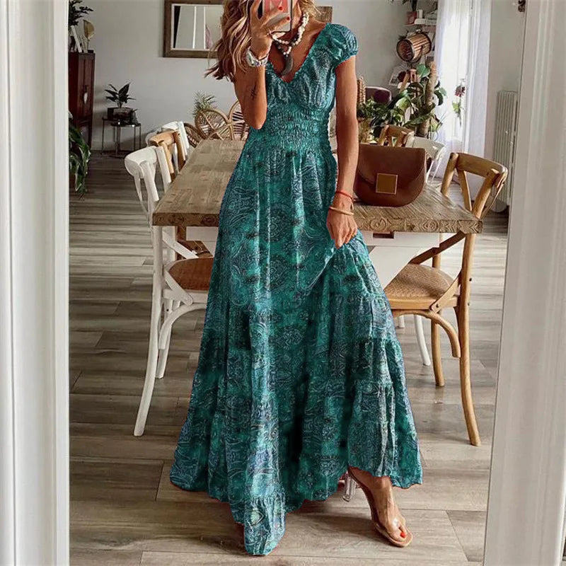 Bohemian Print Dress