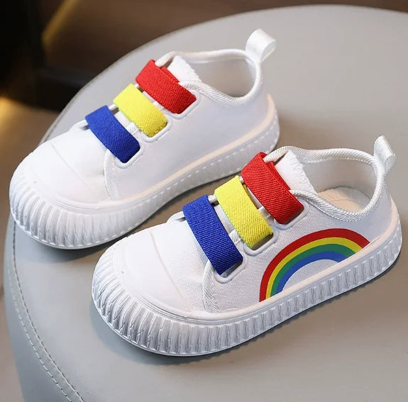 Rainbow Canvas Sneakers