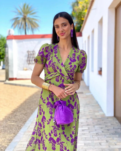 Asymmetrical Midi Dress