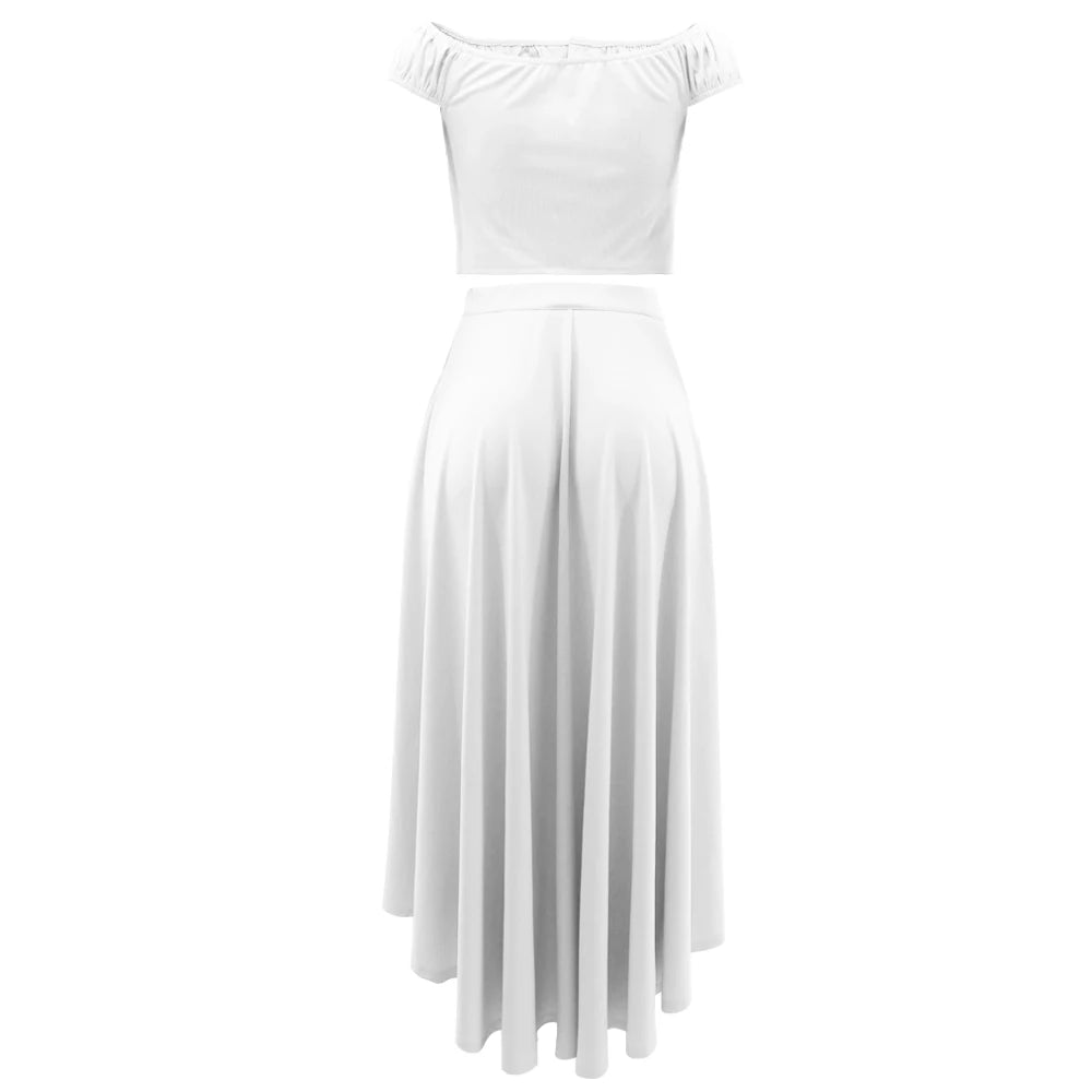 Elegant Two-Piece Summer Set