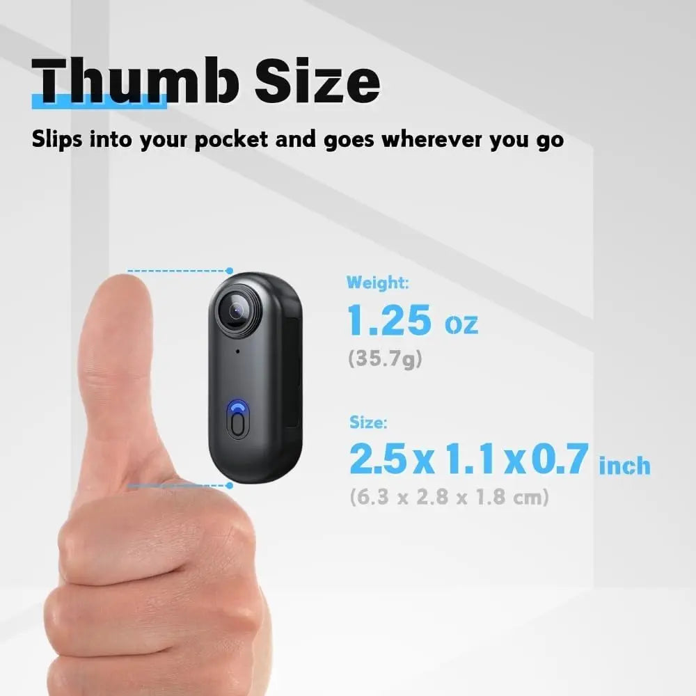 Ultra Compact 4K Body Camera