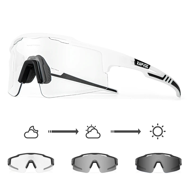 Photochromic Cycling Glasses