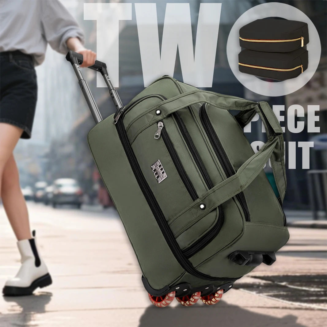 Rolling Business Boarding Bag