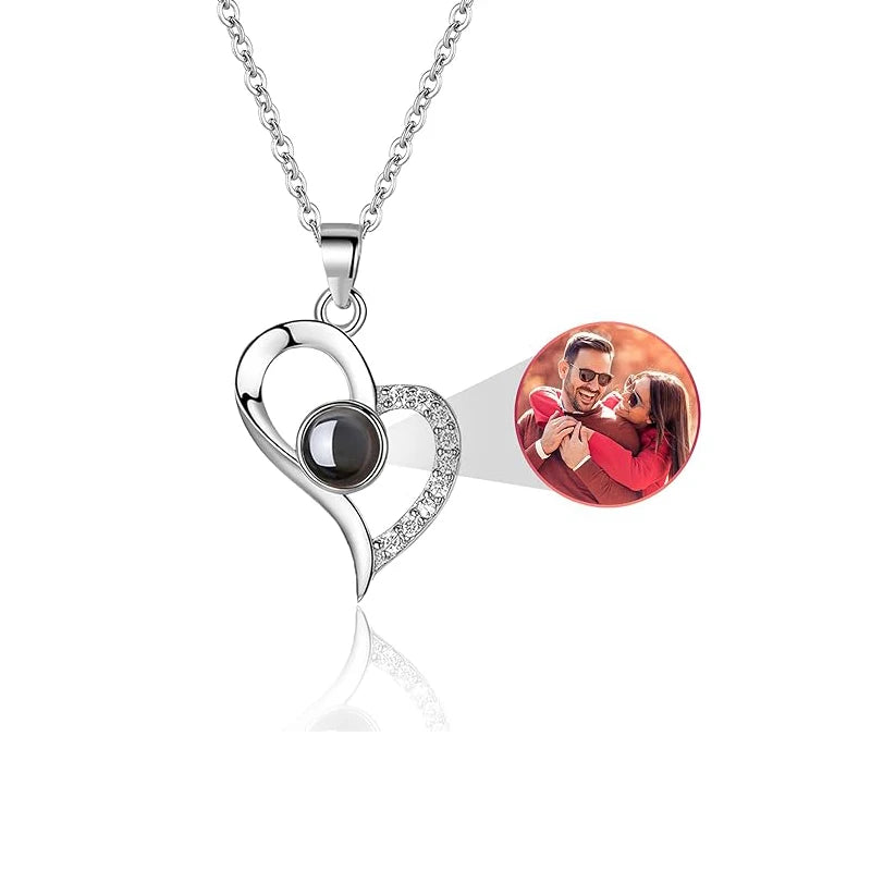 Personalized Photo Projection Necklace