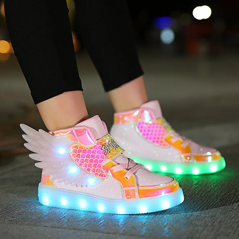 Rechargeable LED Casual Shoes