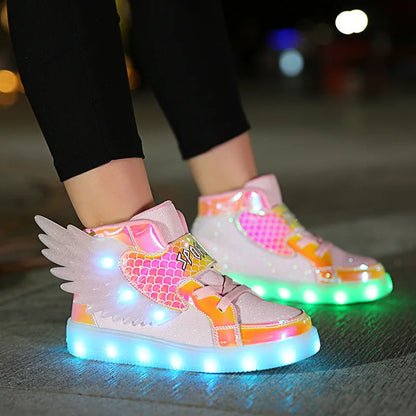 Rechargeable LED Casual Shoes