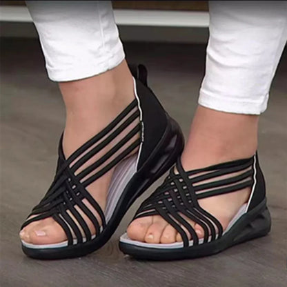 Retro Ankle Sandals