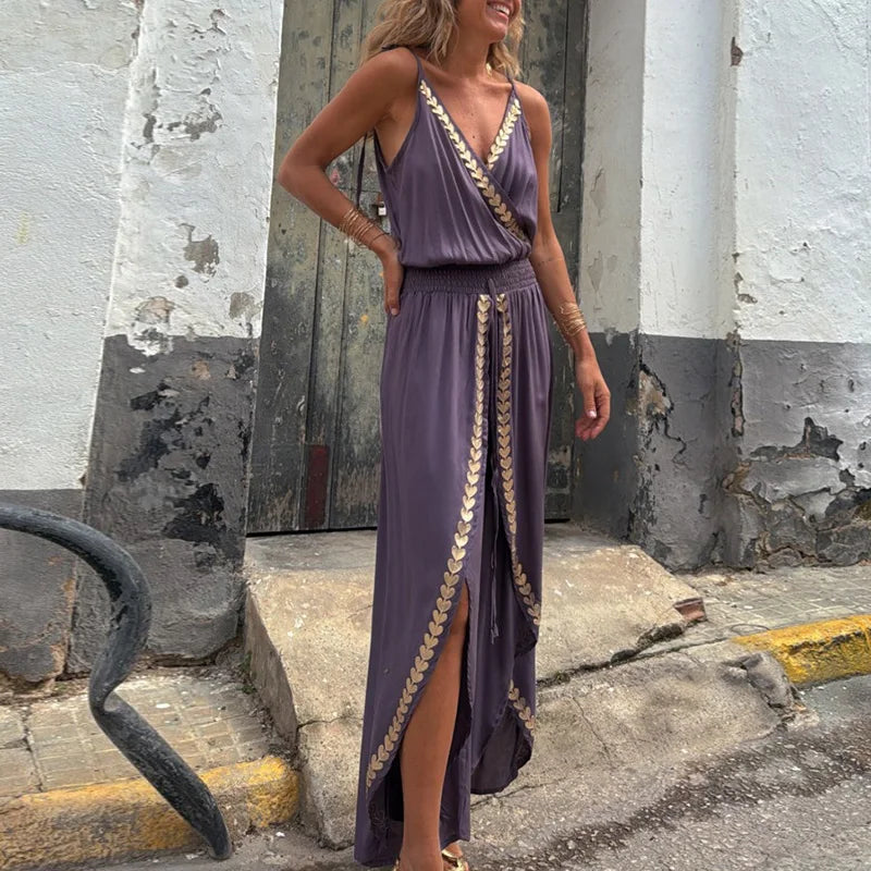 Printed Wide Jumpsuit