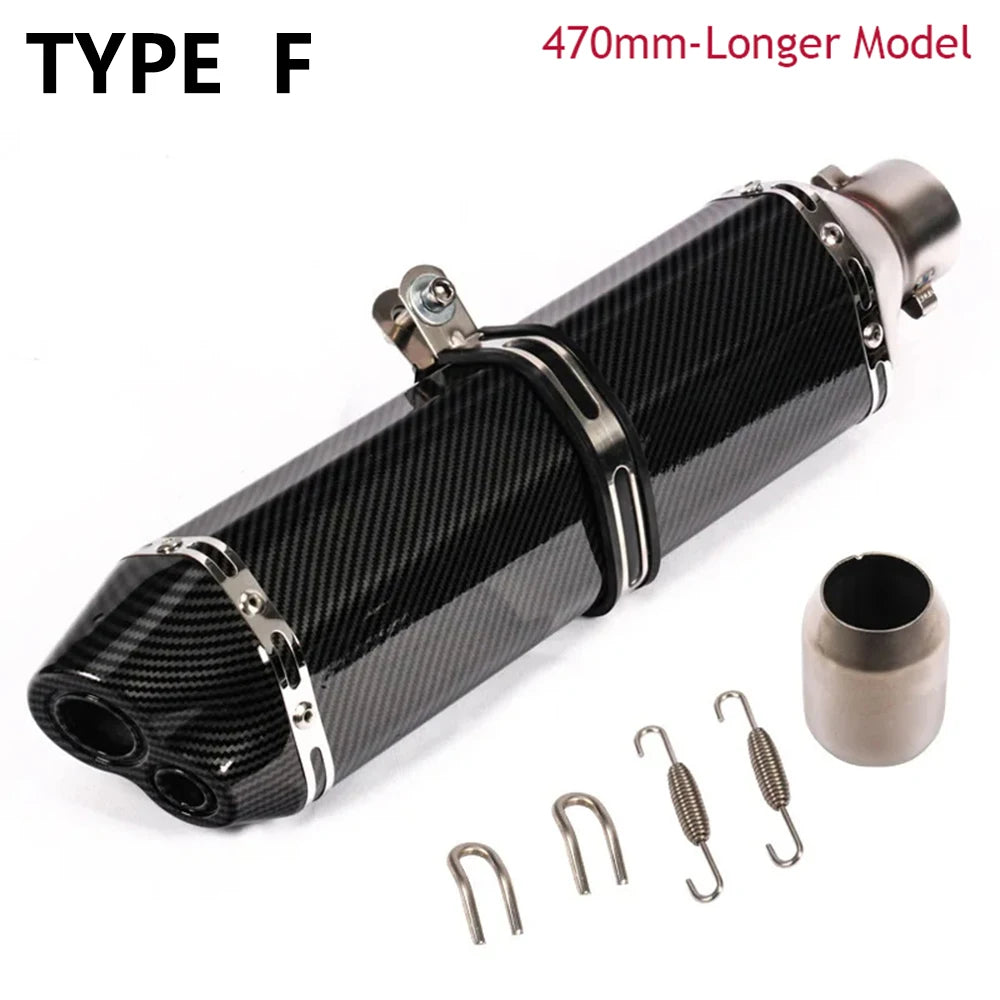 Universal 51mm Stainless Steel Exhaust Muffler Tube