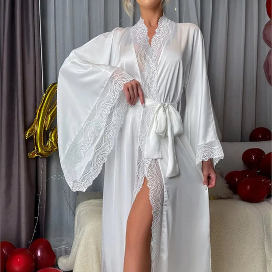 Luxury Satin Floor Robe