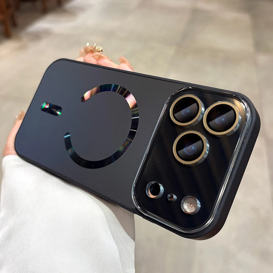 Fashion Magnetic Case for iPhone 17 Pro Max | 17 Pro | 16 Pro Max | 16 Pro | 15 Pro Max | 15 Pro