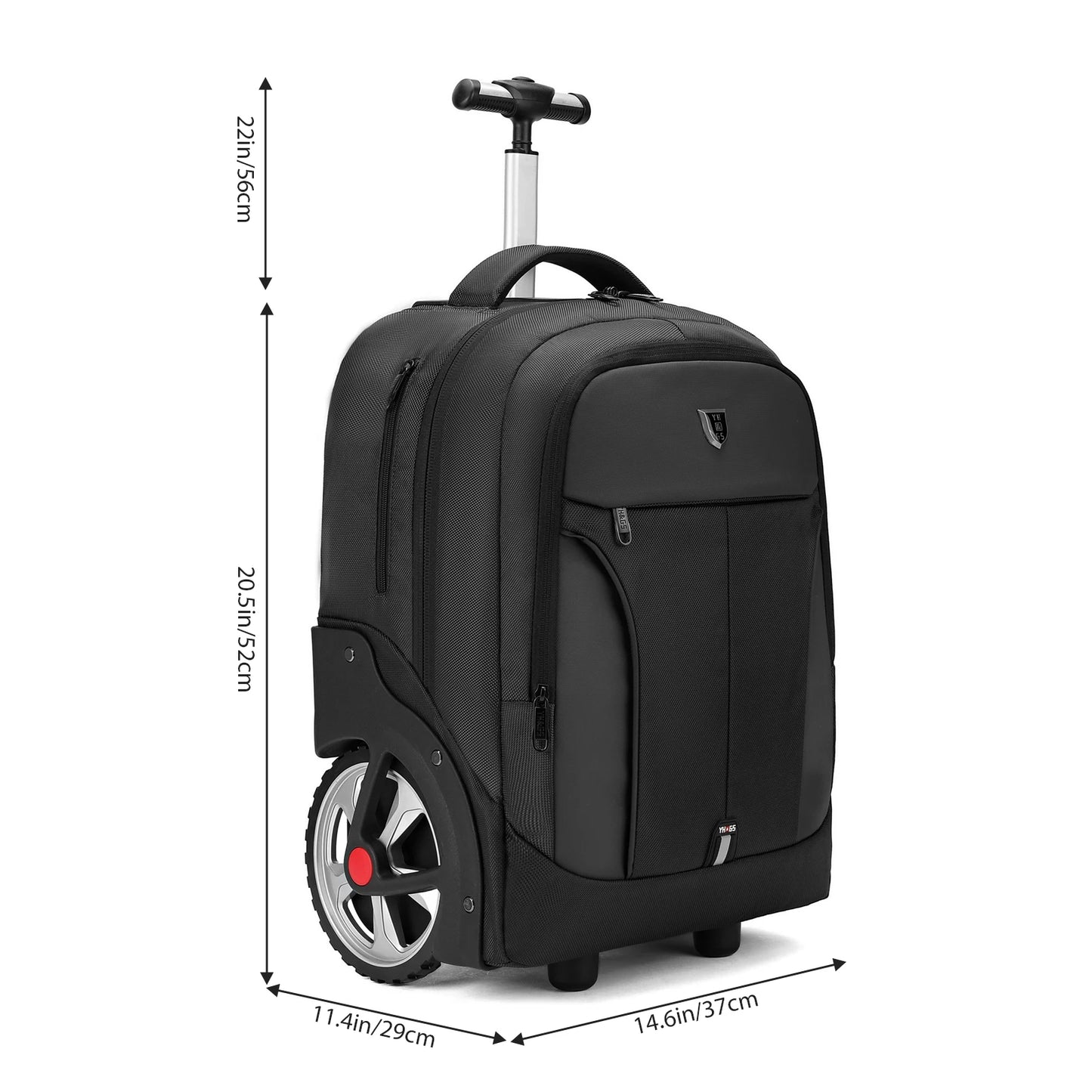 20-Inch Rolling Laptop Backpack