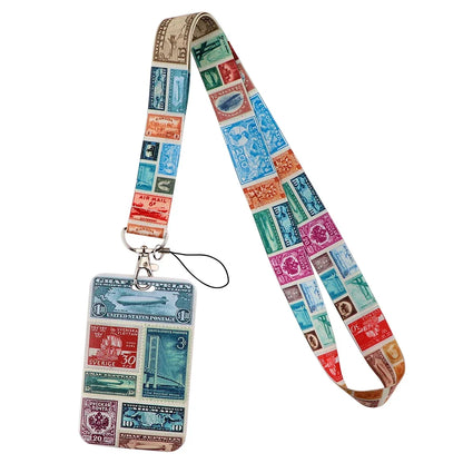 Sakura Cherry Blossoms Flower lanyard