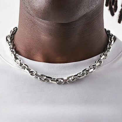 Metal Hiphop Stainless Cross Chain Party