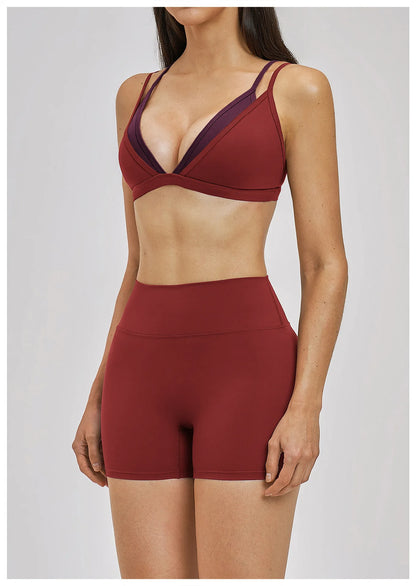 Sexy Sports Bra Gym Top
