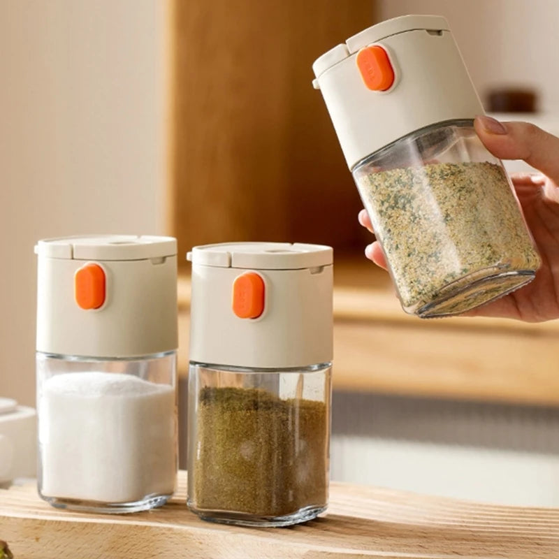 Multipurpose Glass Spice Jar