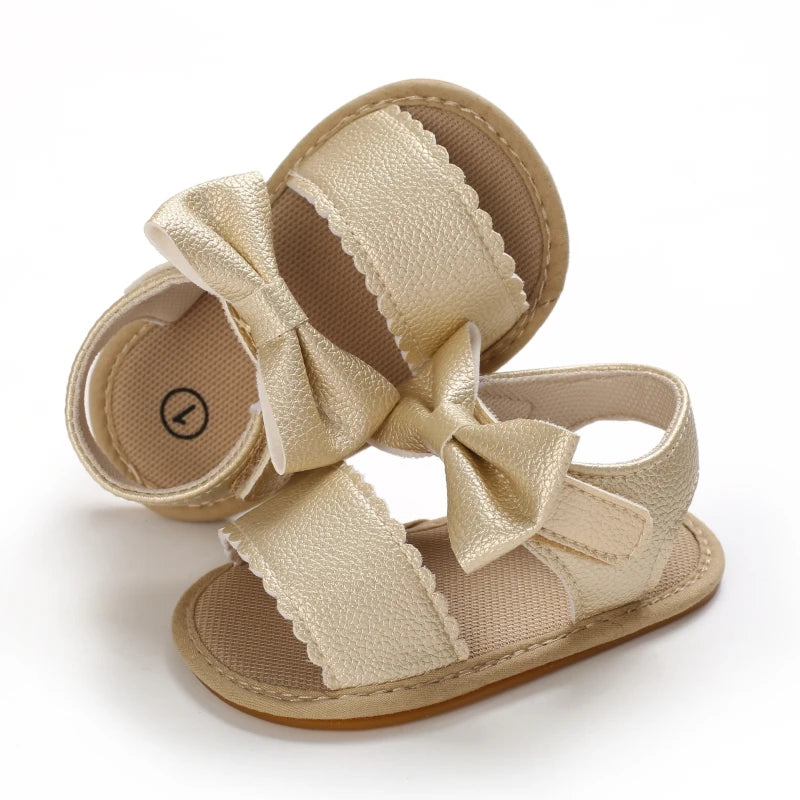 Butterfly Bow Baby Sandals