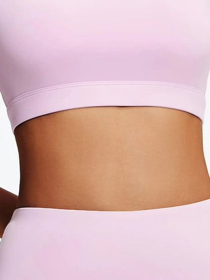 Backless Fixed-Pad Sports Bra