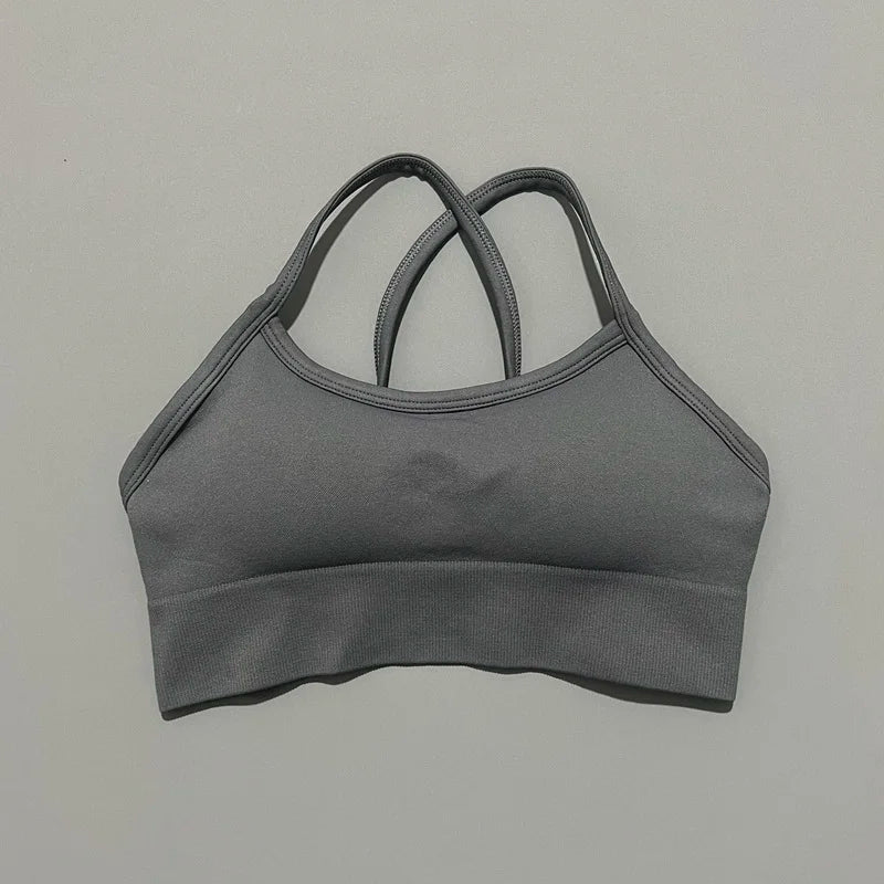 Histello Backless Cross Bra
