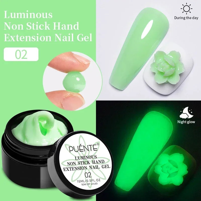 PUENTE Glitter Poly Nail Gel