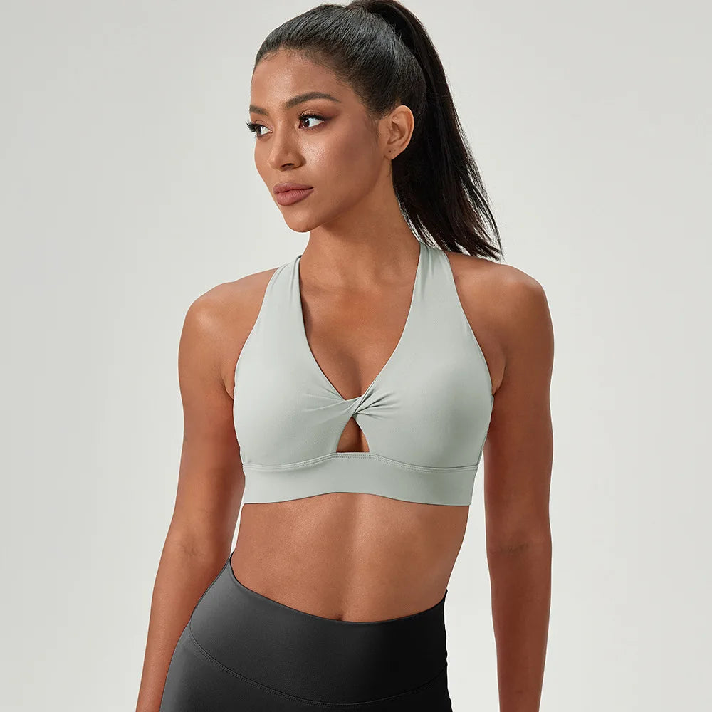 Yoga bra detachable padding quick-drying