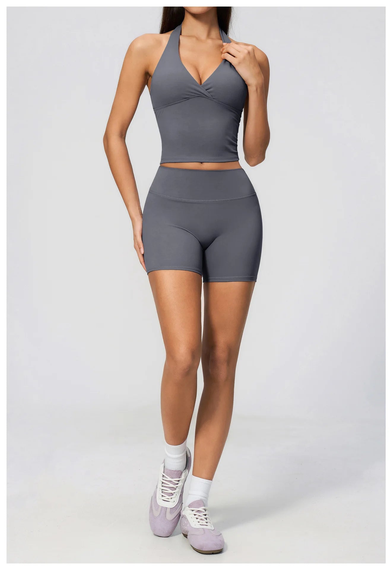 Hanging Neck Yoga Tops Sports