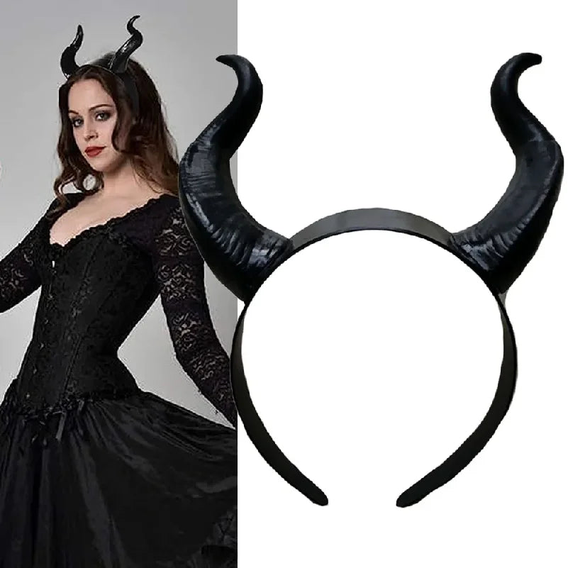 Detachable Devil Horns Headpiece