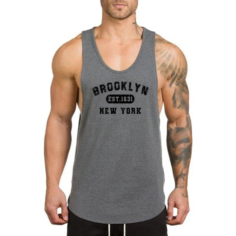 Summer Cotton Breathable Workout Tank
