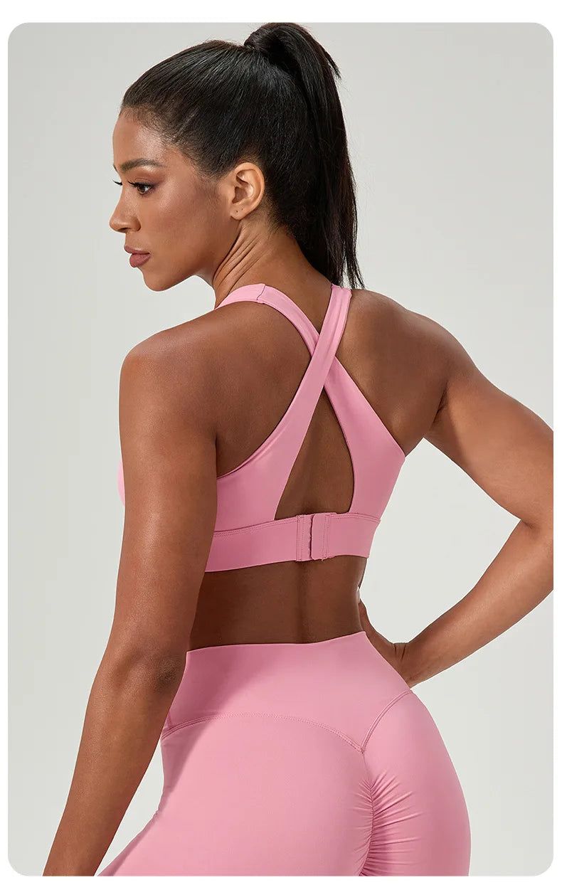 Yoga bra detachable padding quick-drying