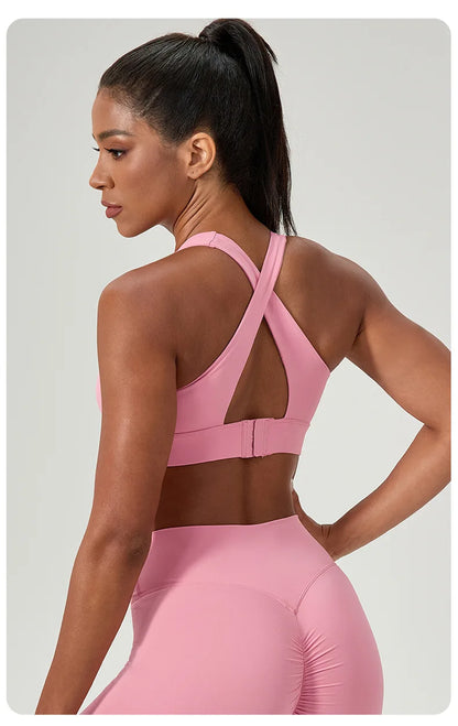 Yoga bra detachable padding quick-drying